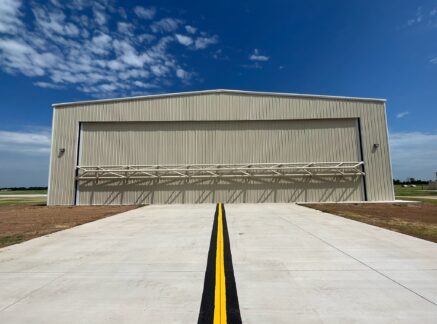 10,000-Square-Foot Box Hangar at Pauls Valley Municipal Airport